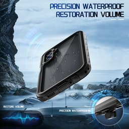 Samsung Galaxy A15 - Redpepper IP68 SAM Series Wasserdichtes Outdoor Case, schwarz – Bild 8