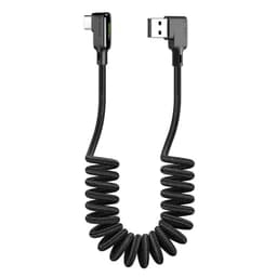 Mcdodo - Cavo a spirale da USB-A a USB-C, 1,8 m, nero – Bild 1