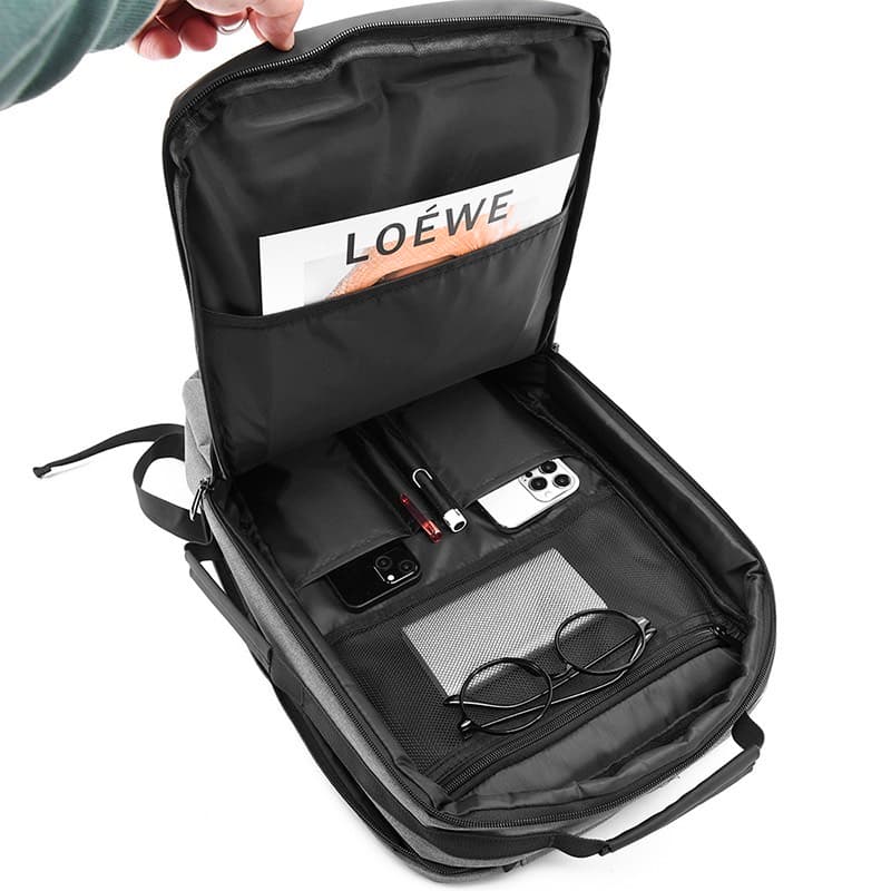Okade - S8837 Laptop backpack - Business and everyday - For laptops up to 15.6" - Black