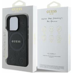 iPhone16 Pro - Étui Guess Saffiano MagSafe, noir GUHMP16LPSAPSMEK – Bild 4