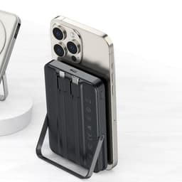 Recci RPB-W27 10000mAh - Hoco Powerbank, charge rapide 15W/PD20W, câble dual intégré, noir – Bild 2