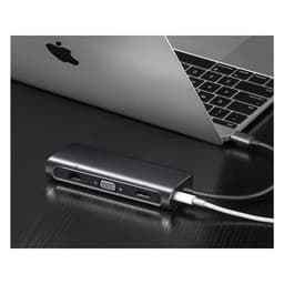 Ugreen – USB-C Hub 10-in-1 mit Audio, HDMI, VGA, LAN, SD/TF & PD (CM179 / 80133), grau/schwarz – Bild 8