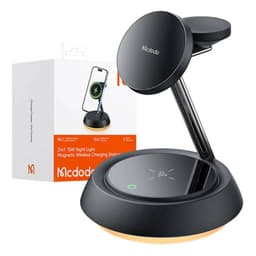 McDodo - Station de recharge magnétique sans fil 3in1 15W, noir – Bild 5