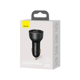Baseus - Superme - Chargeur de voiture avec affichage numérique, noir (CCZX-01) – Bild 4