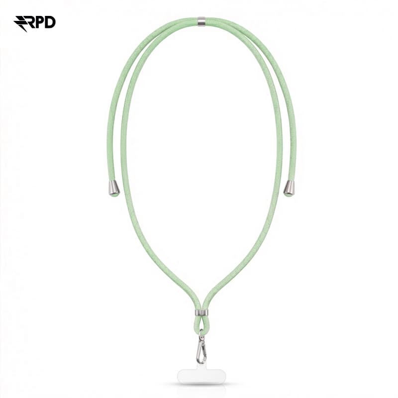 RPD Handykette Universal Nylon Necklace - Robuste Einlegekarte - für alle Smartphones, Minzgrün
