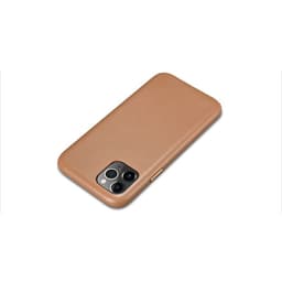 iPhone 11 Pro Max - iCarer genuine leather back case light brown (RIX1120) – Bild 3