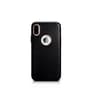 iPhone X/XS - Luxury Echtleder Xoomz XYPIX003-BK, schwarz