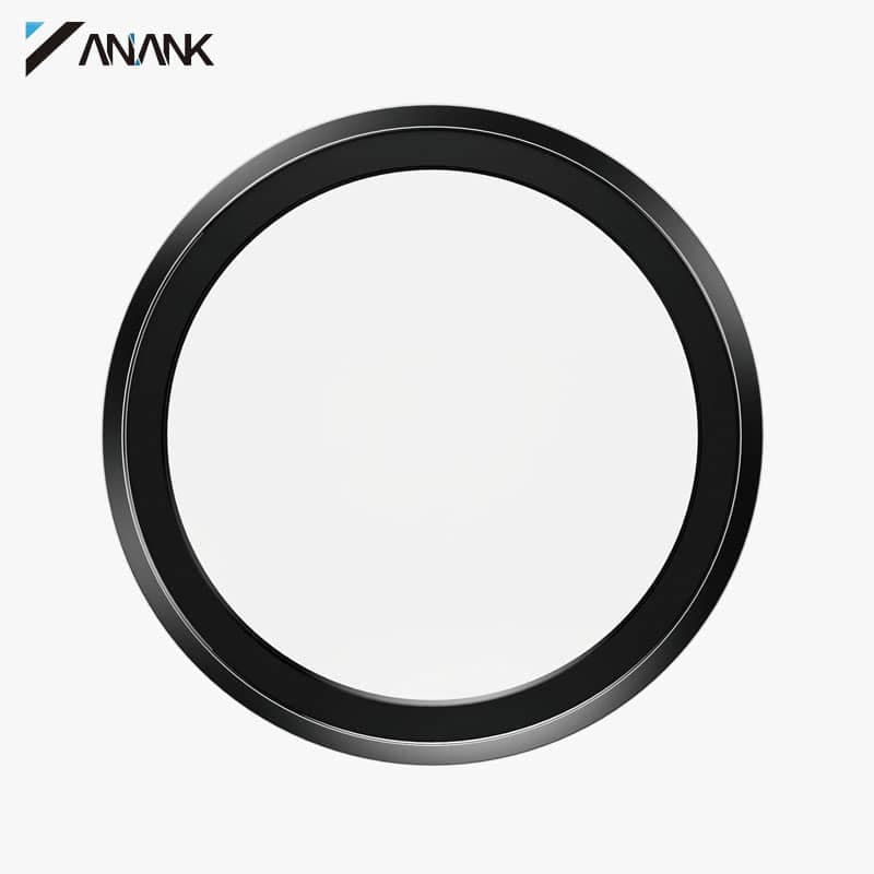 ANANK iPhone 17 Pro / 17 Pro Max - rear camera armored glass - Safir material with GIA certificate, grey