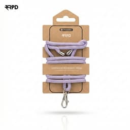 Chaîne de téléphone portable RPD Collier universel en nylon - Carte d'insertion robuste - pour tous les smartphones, Lila – Bild 2