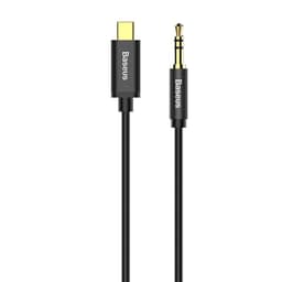 Baseus - Yiven - Câble audio Type-C mâle vers 3.5mm mâle, noir (CAM01-01) – Bild 3
