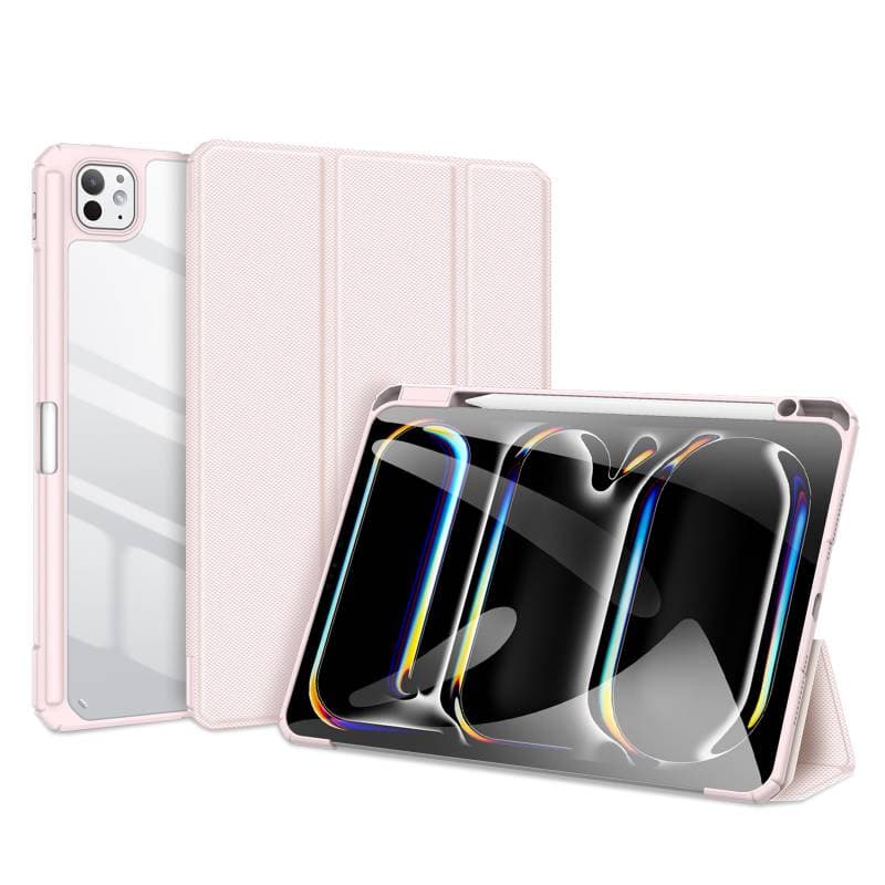 Apple iPad Air 6 11/Air 4/5 10.9 - Dux Ducis Toby Series mit Apple Pencil Halter, Pink – 4