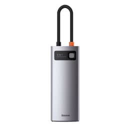 Baseus - Serie Metal Gleam - Docking station HUB Type-C multifunzione 5 in 1, grigio (CAHUB-CX0G) – Bild 2