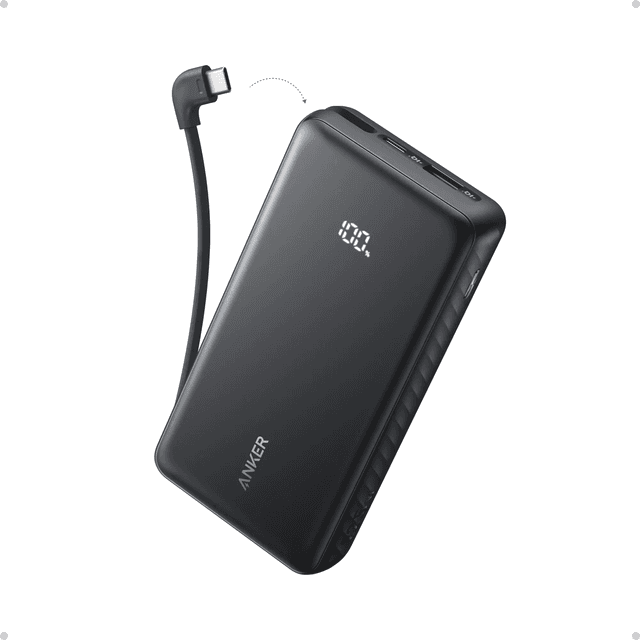 Anker - Zolo Portable Powerbank, 22.5W, 20000mAh, USB-C, black