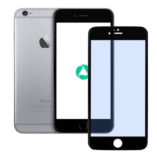 iPhone 6 / 6S - verre trempé / verre blindé - 3D noir