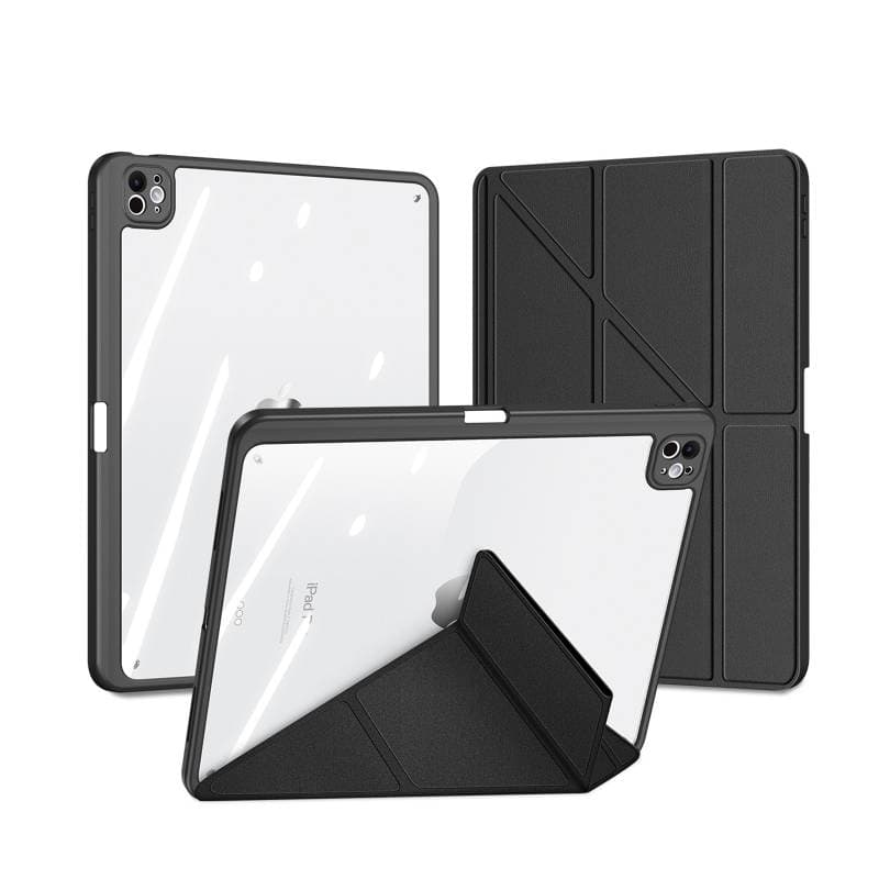 iPad Pro 13 (2024/2025) - Dux Ducis Magi Series Flip-Etui, Schwarz – 2