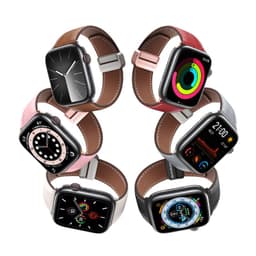 Apple Watch - DUX Gadget Series Armband aus echtem Leder (38MM - 42MM) YA Version, braun – Bild 2