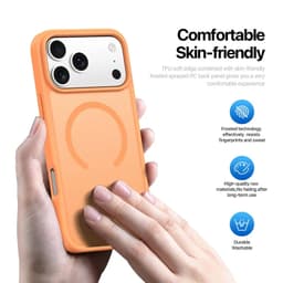 iPhone 17 Pro Max - Dux Ducis Yind Series mit Magsafe in Orange (Open Ring Version) – Bild 6