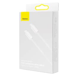 Baseus - Dynamic Series - Type-C to Type-C fast charging cable, 100W 1m, white (CALD000202) – Bild 9