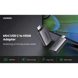 Ugreen – HDMI Adapter USB-C auf HDMI 4K 60Hz (US320 / 70450), grau – Bild 2