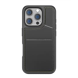 iPhone 15 Pro - Dux Ducis Rafi II Kickstand avec MagSafe, bloquant la RFID, support vertical, noir – Bild 2