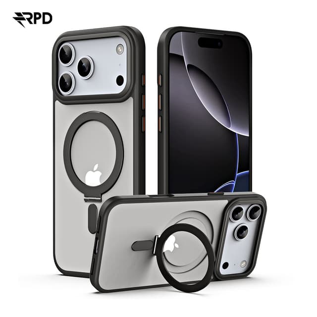 iPhone 17 Pro Max - Magsafe Stand Case black matt