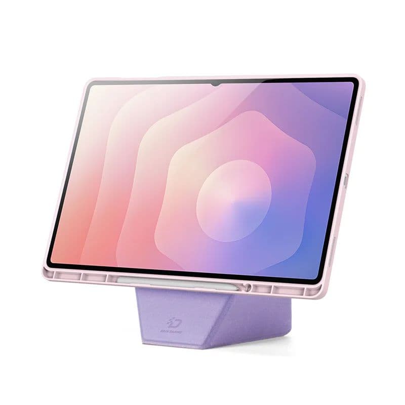 Samsung Galaxy Tab S11 Ultra - Dux Ducis Vers Series, étui à rabat relevable, rose – 4