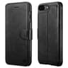 iPhone 7+/8+ iCarer Detachable PU Leather Wallet Case black