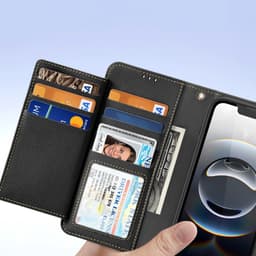 iPhone 16 - Custodia Premium Dux Ducis Lawa Nero – Bild 2