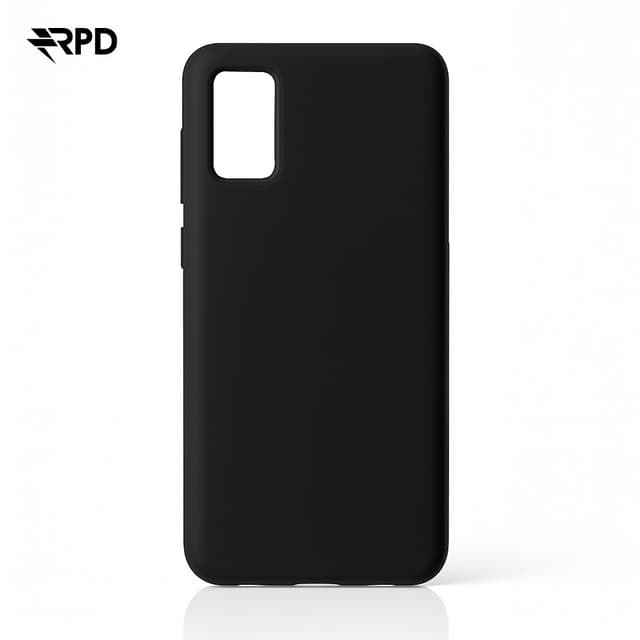 Samsung Galaxy A41 - Liquid Silicone Case - Housse en silicone, noir