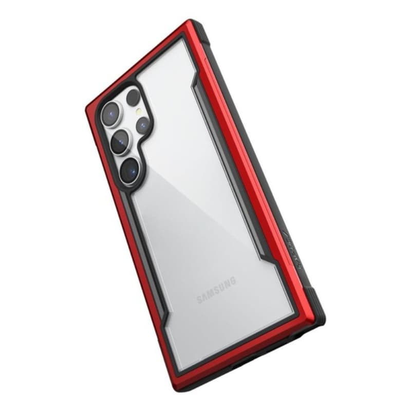 Samsung Galaxy S24 Ultra - Scudo di difesa Raptic, rosso