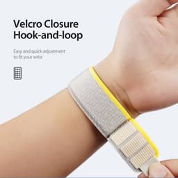 Apple Watch - DUX YJ Version Strap - 38mm/40mm/41mm/42mm(10.Gen) Yellow-Beige – Bild 8