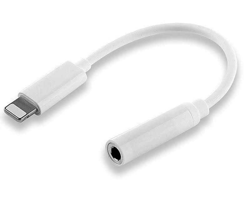 AIVR Lightning auf AUX Adapter, weiss H108