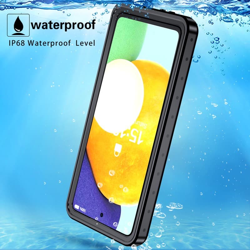 Samsung Galaxy A52/A52s - Custodia impermeabile per esterni Redpepper IP68, nero – 3