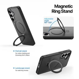 Samsung Galaxy S26 - Dux Ducis Yind Series avec Magsafe et fonction stand, noir – Bild 4