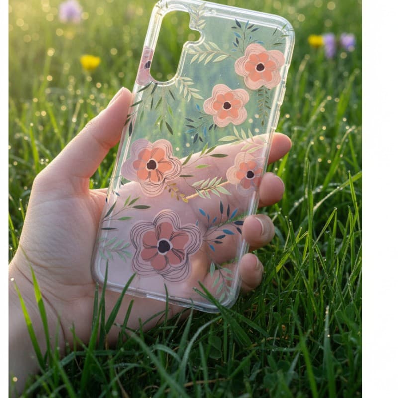 A15 - Coprifiori con grandi fiori rosa – 2