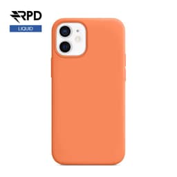 iPhone 12 / 12 Pro - Silicone Case Kumquat (orange), Liquid (Magsafe-Version) – Bild 1