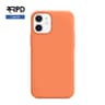 iPhone 12 / 12 Pro - Silicone Case Kumquat (orange), Liquid (Magsafe-Version)
