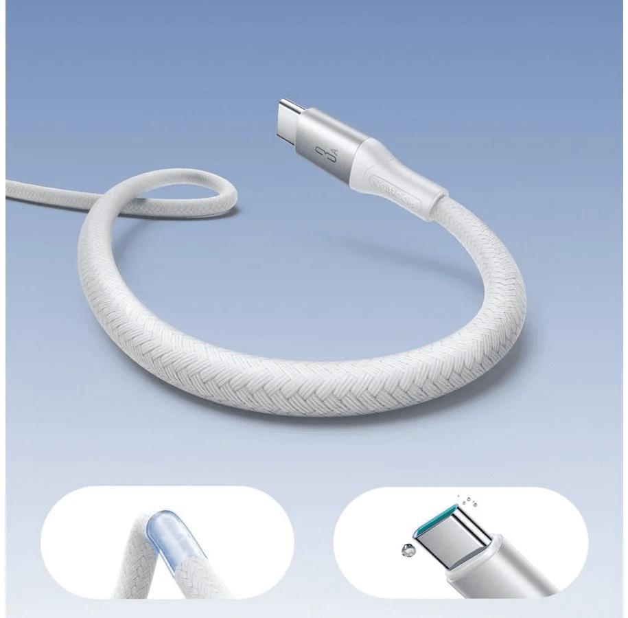 Joyroom S-A28 Flash Series 3A USB-A - USB-C Cable 1m - weiss – 3