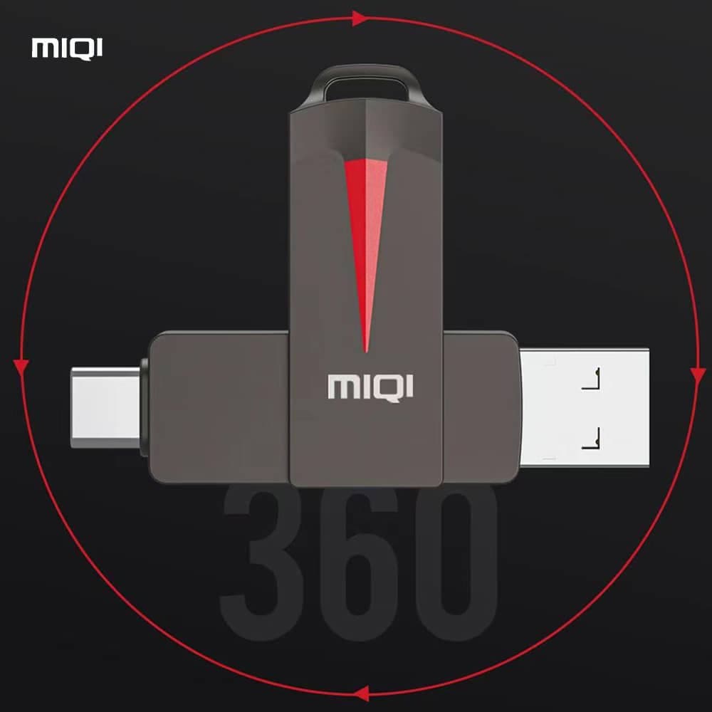 MIQI USB+USB-C 3.0 Stick 512GB Modello: S1