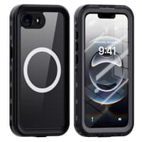 Apple iPhone 16e/17e - Redpepper IP68 Dot+ Series Wasserdichtes Outdoor Case mit Magsafe, schwarz – Bild 1