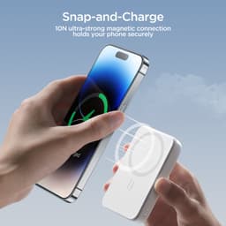 Joyroom - 20W Magnetische Wireless Powerbank, 10.000mAh, inkl. Type-C zu Type-C 60W Kabel (0,25m), Schwarz (JR-W020) – Bild 2