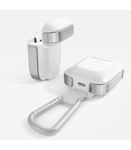 Raptic - Custodia Airpods 1st Gen/2nd Gen Trek Defence Outdoor, bianco – Bild 2