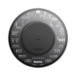 Baseus - Simple 2 - Kabelloses Ladegerät, 15W, Schwarz (CCJJ050001) – Bild 1