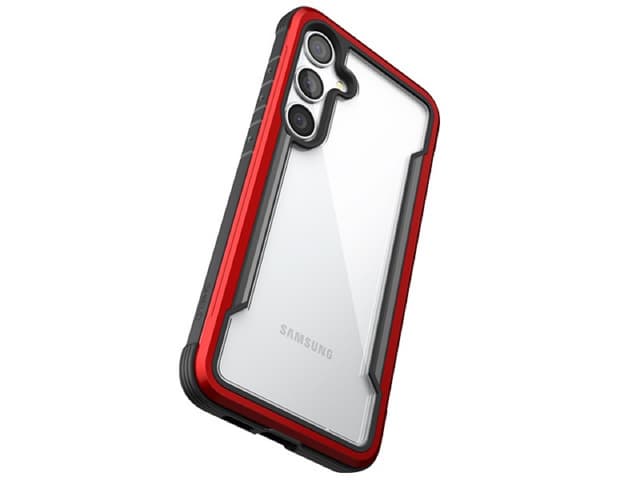 Samsung Galaxy S24 Plus - Raptic Defense shield red