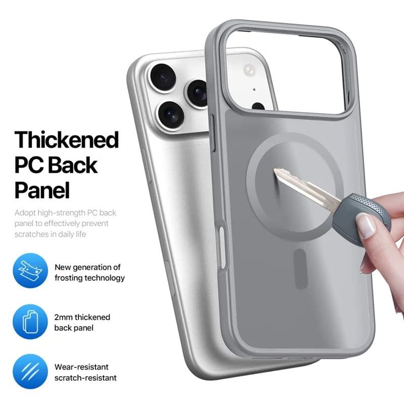 iPhone 17 Pro - Dux Ducis Yind Series mit Magsafe in grau – 4