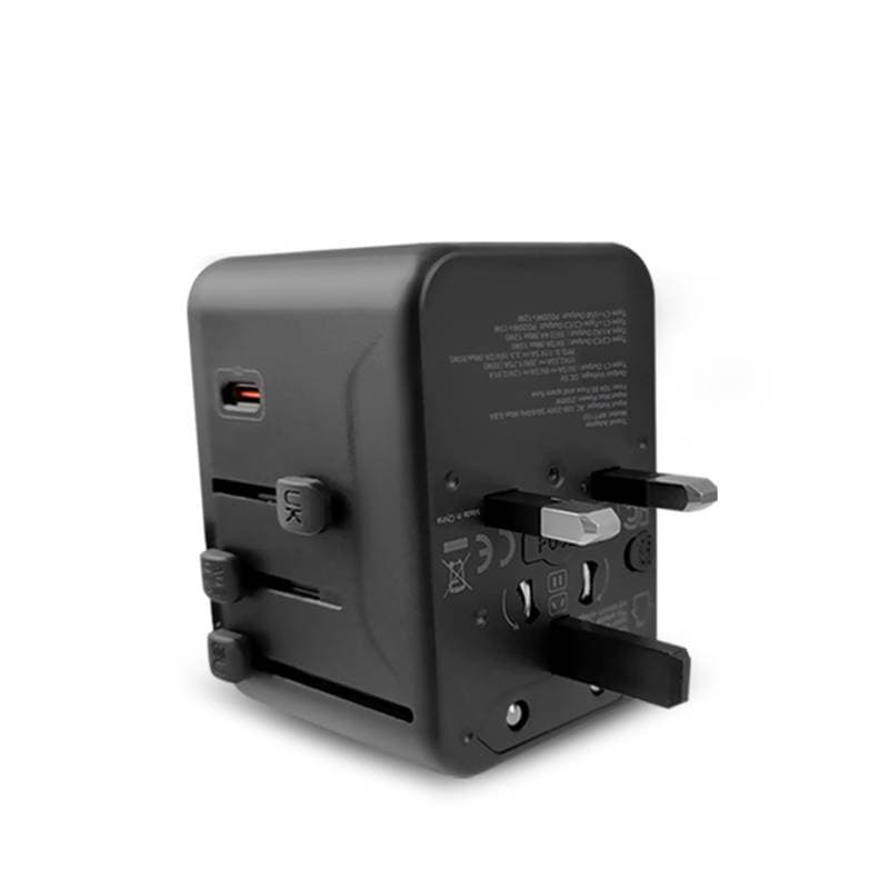 Mcdodo - Globepower 45W Universal Reiseadapter, 3 USB-C, 2 USB-A, Schwarz – 2