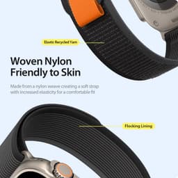 Apple Watch - DUX YJ Version Strap - 38mm/40mm/41mm/42mm(10.Gen) Noir – Bild 6
