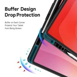 Samsung Galaxy Tab S11 Ultra - Dux Ducis Magi Series, étui à rabat relevable, noir – Bild 7