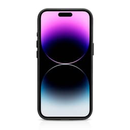iPhone 15 Pro Max - iCarer Oil Wax Premium étui Magsafe en cuir véritable, noir WMI15230604 – Bild 8