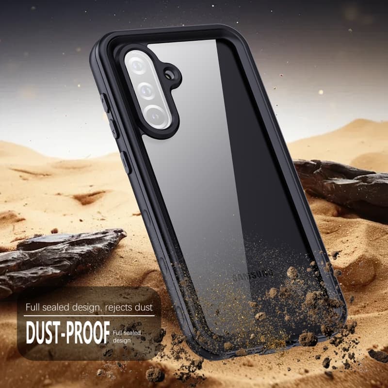 Samsung Galaxy A37 - Redpepper IP68 Mars Series Waterproof Outdoor Case with Magsafe, black – 4